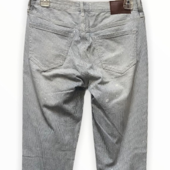 Madewell Railroad High Rise Distressed Skinny Jeans Size 24 - Picture 5 of 11